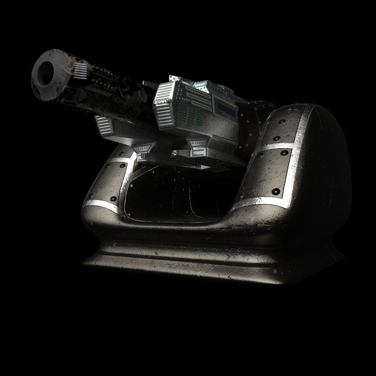 Accelerator Cannon 3d model