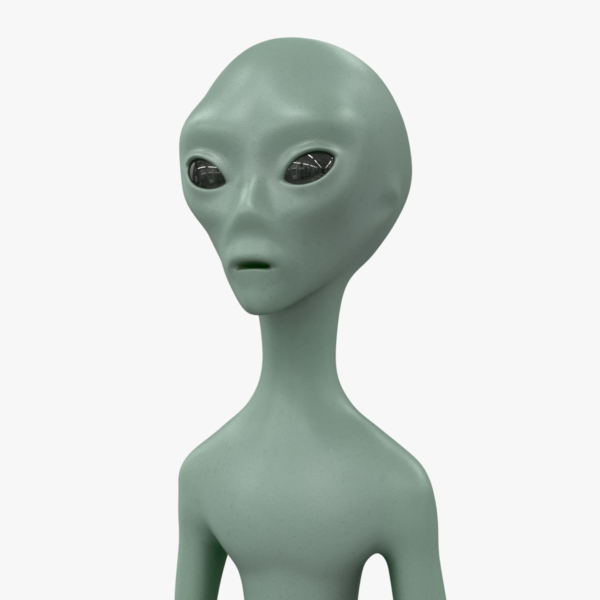 Alien Character 3d model