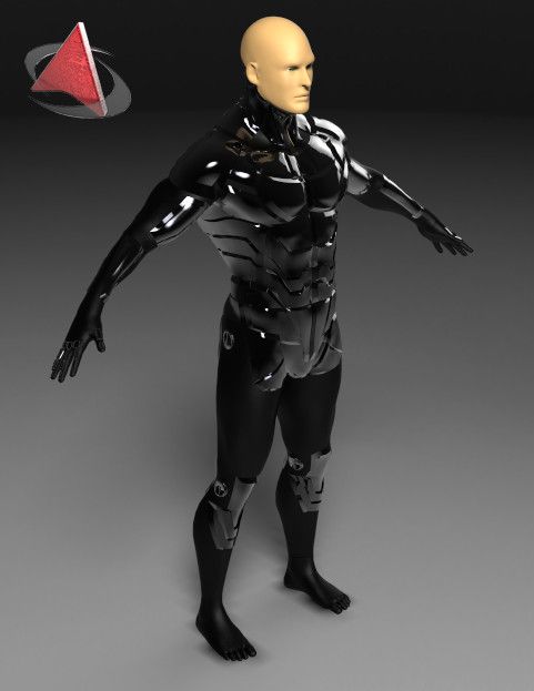 军队 3d model