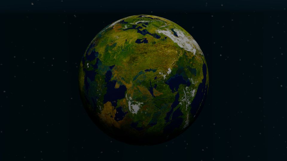 Earth 3d model