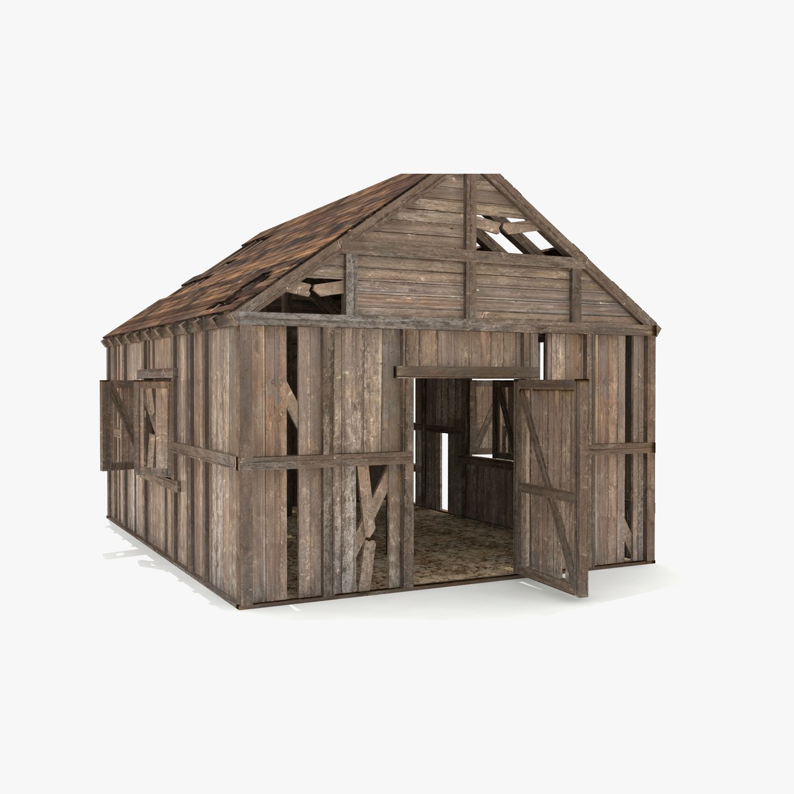 Abandoned House 3d model