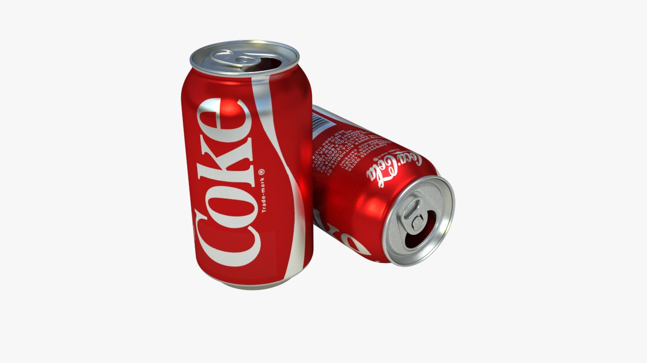 Coke Can 3d model