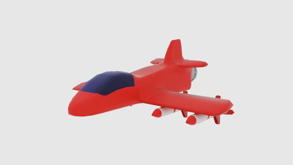 Space Plane CP 3d model