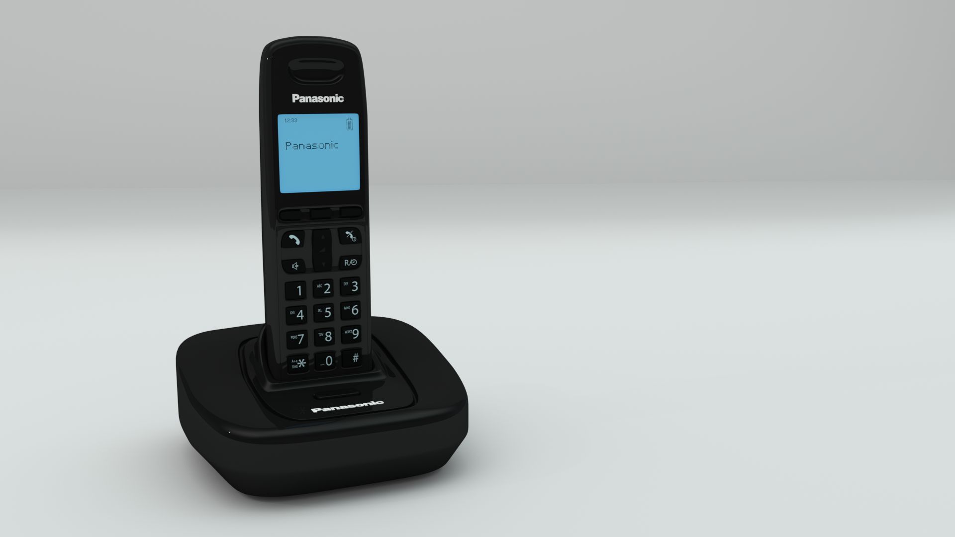 téléphone sans fil téléphone cellulaire 3d model