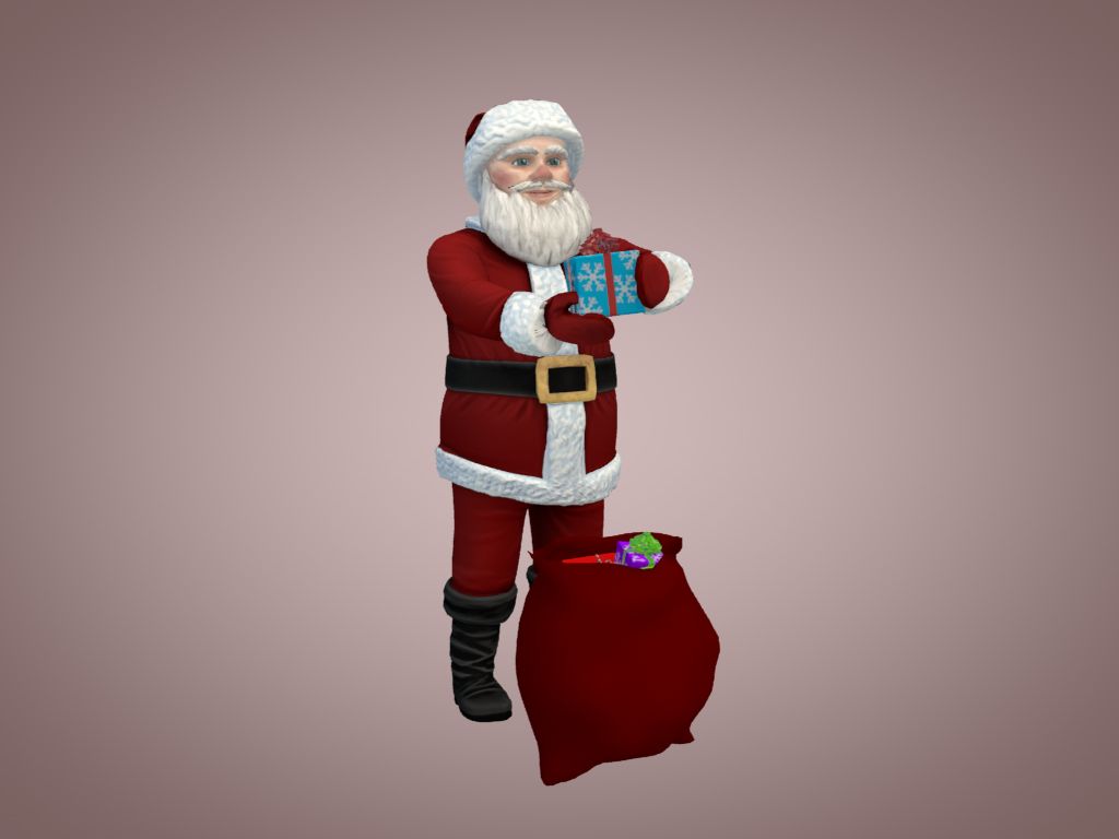 Babbo Natale 3d model