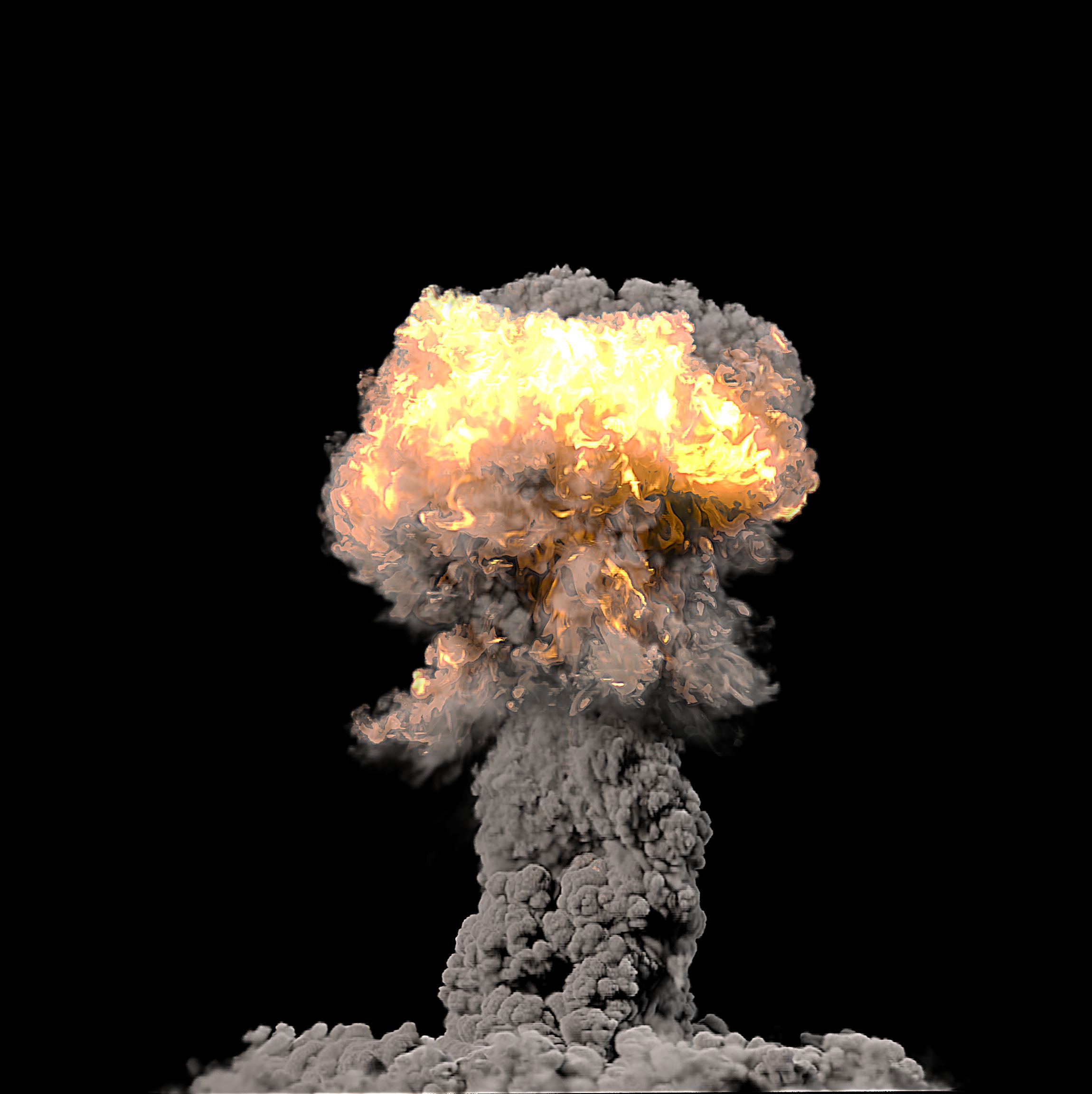 Kärnkraftsexplosion 3d model