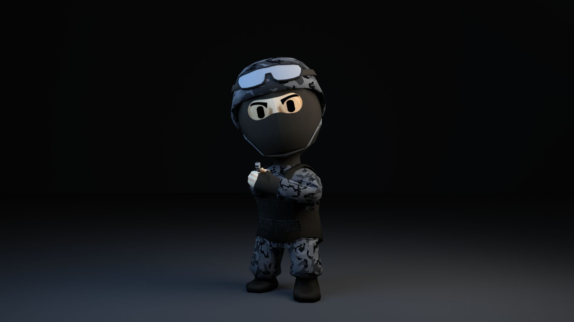 Special Force 3d model