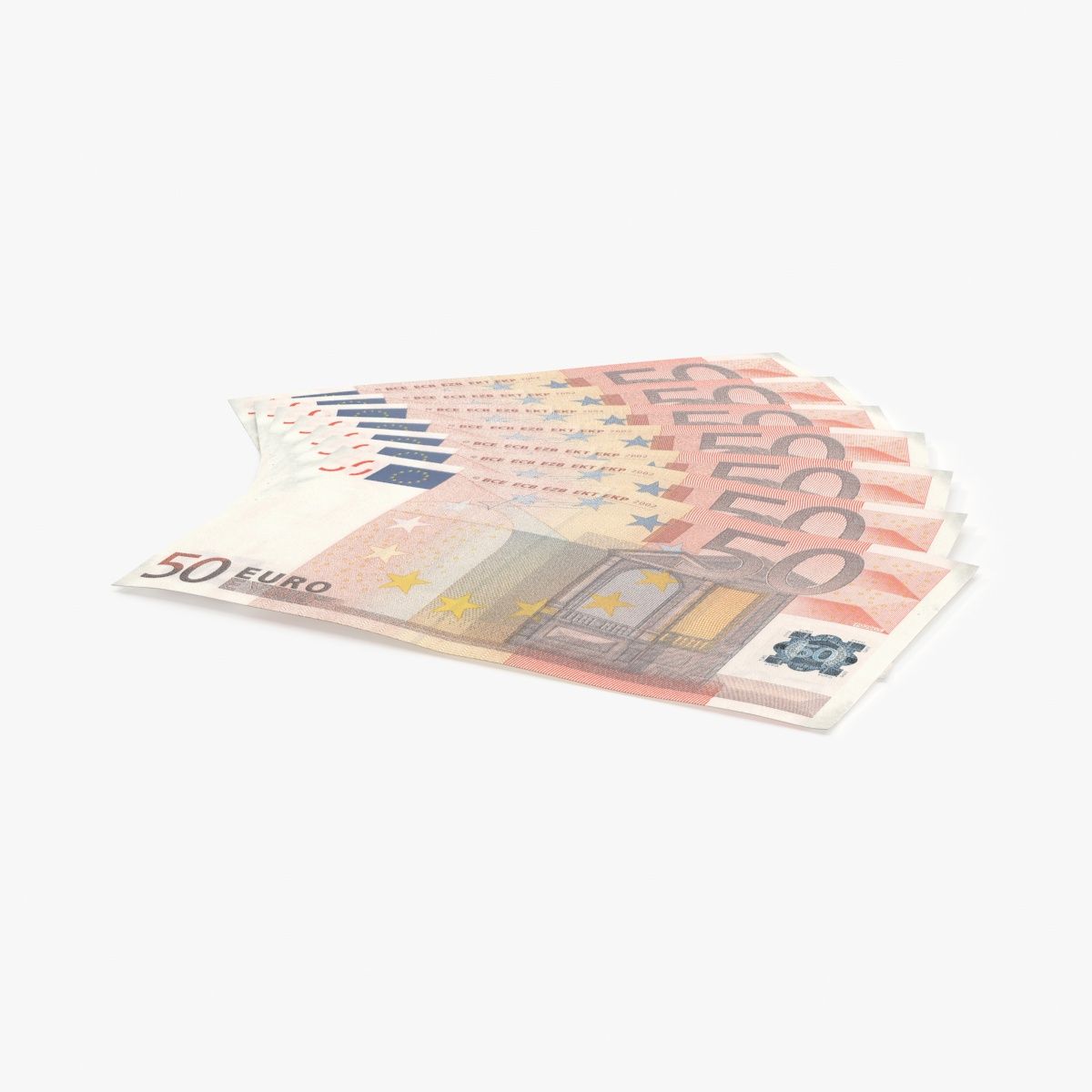 Fatturato da 50 euro 3d model