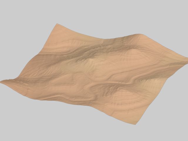 Paesaggio 3d model