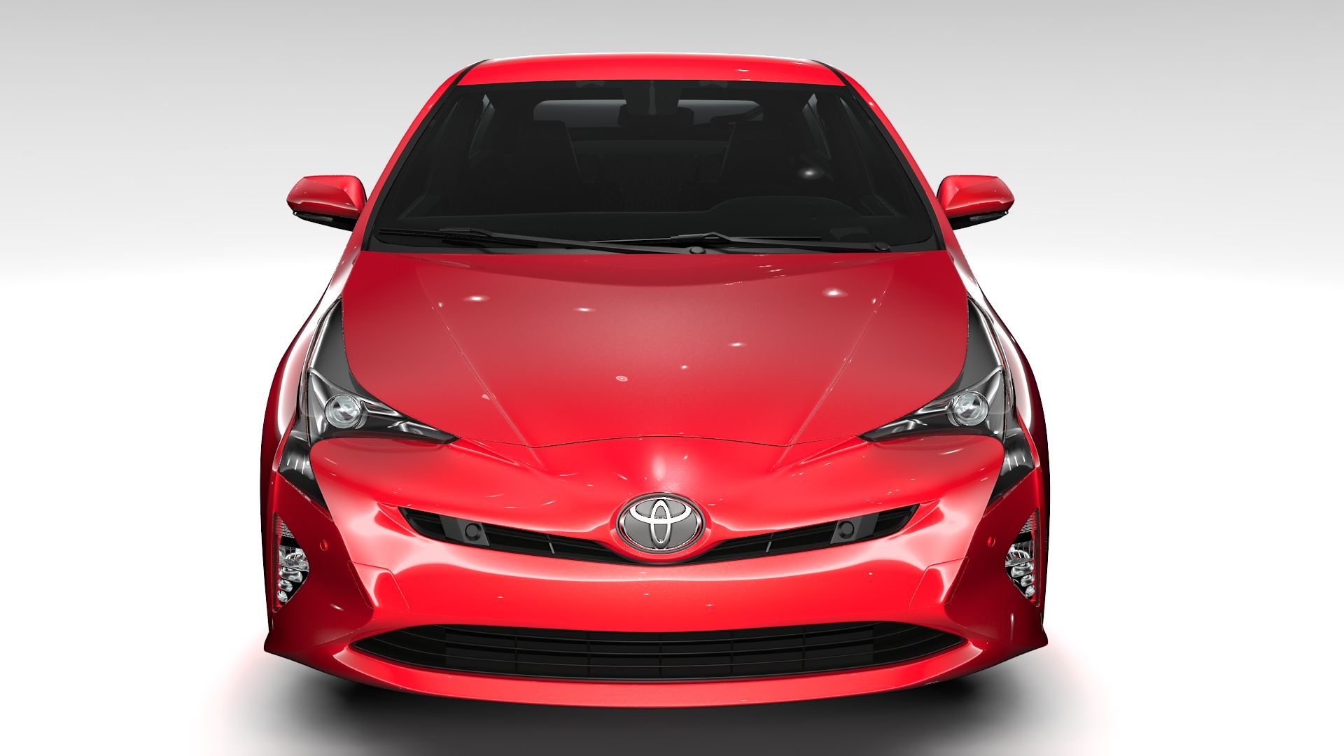 Toyota Prius летающий 2017 3d model