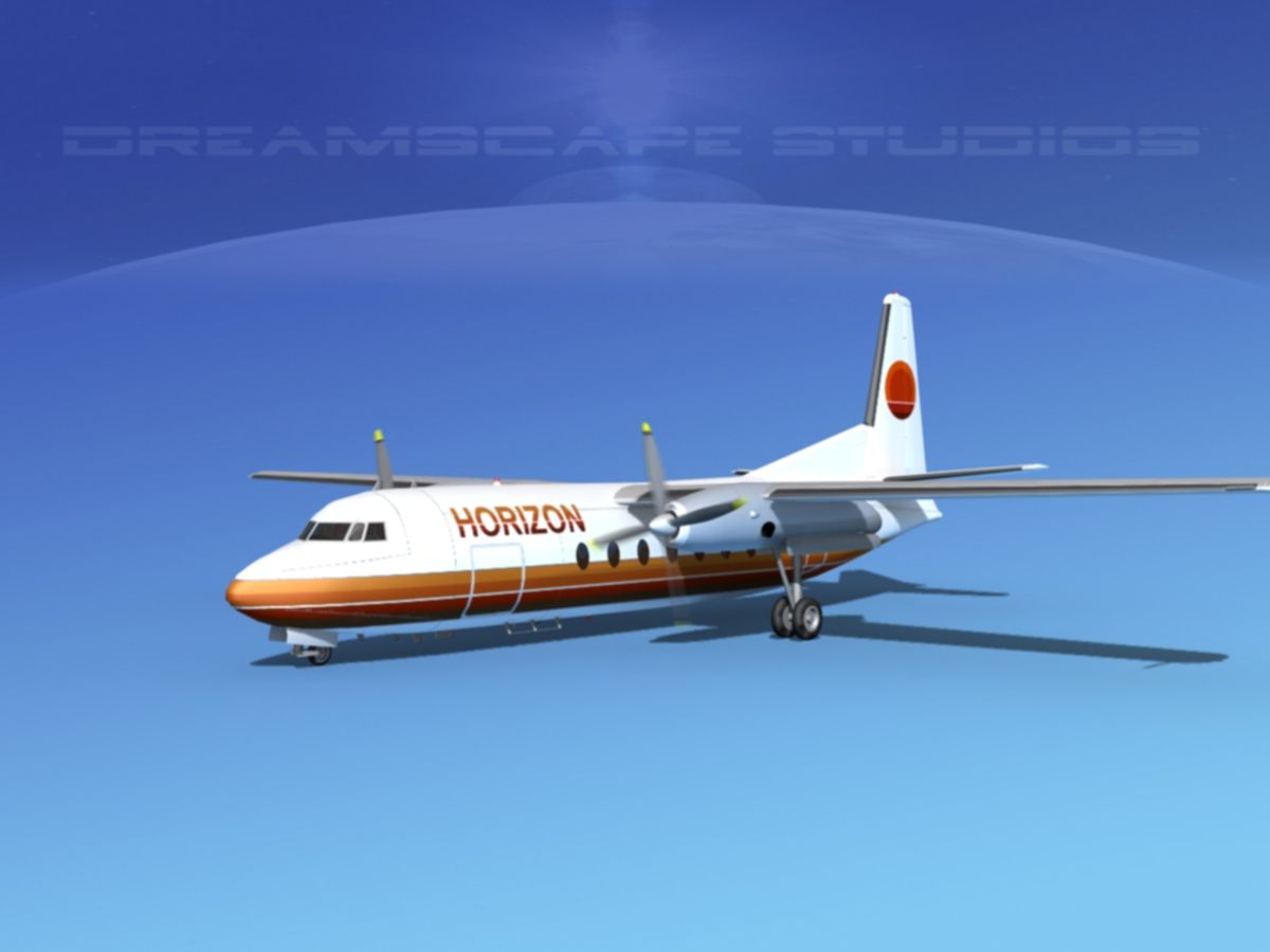 Fairchild FH-27 Orizzonte 3d model