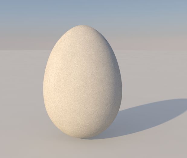 egg 3d model