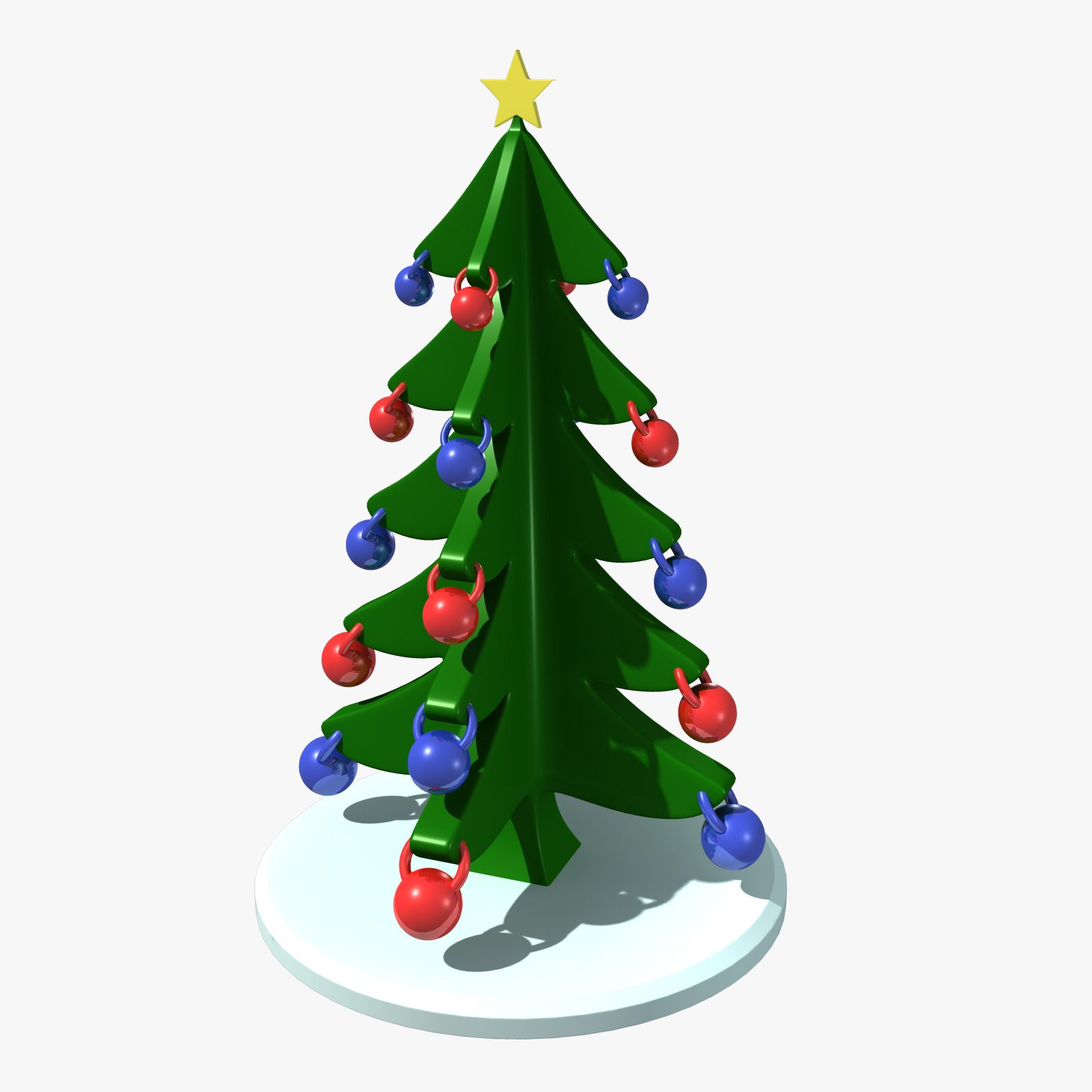 Árvore de Natal 3d model