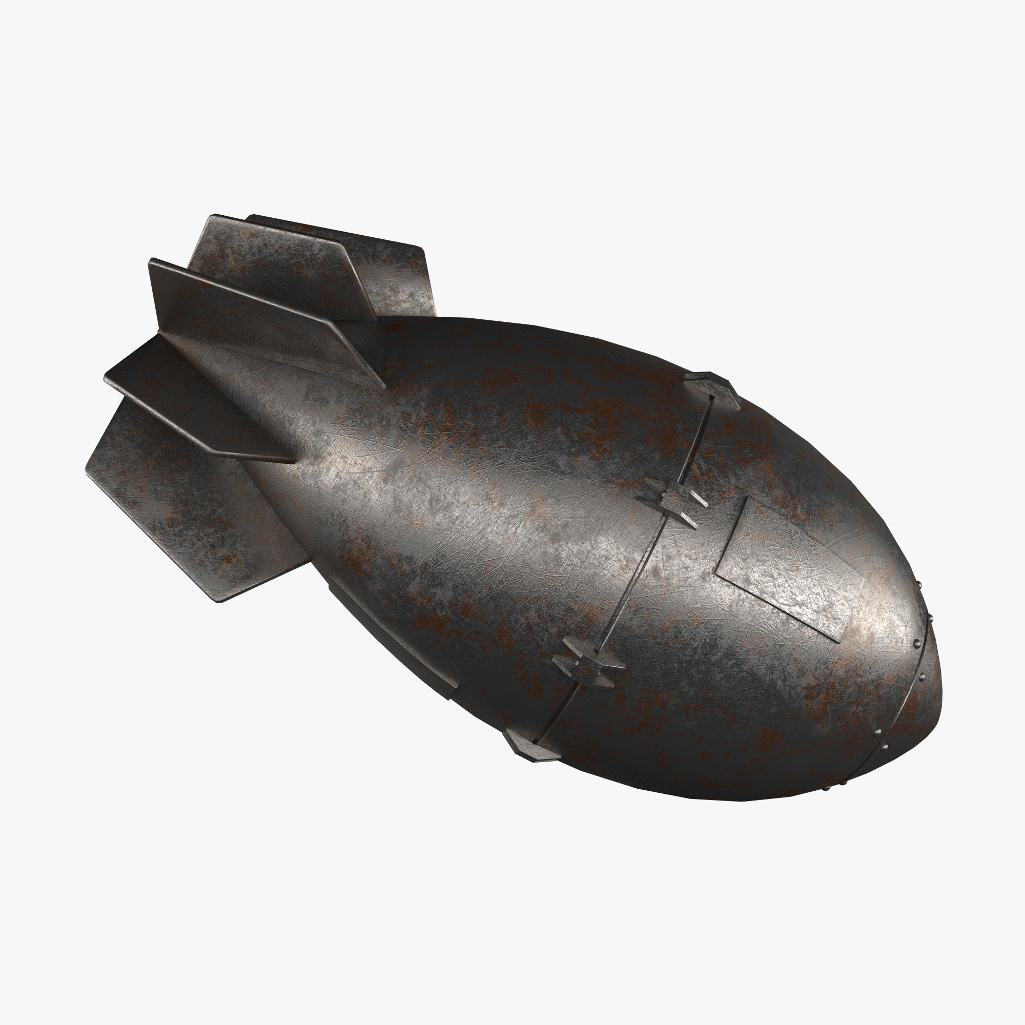 Nuclear bomb 3d model