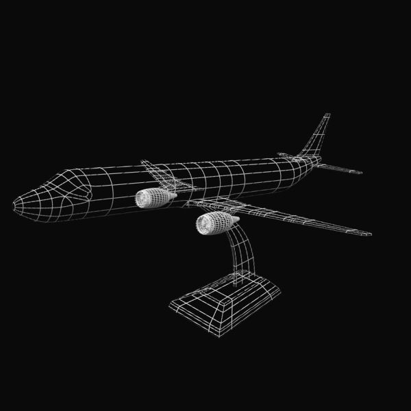 Flygplan royalty-free 3d model - Preview no. 6