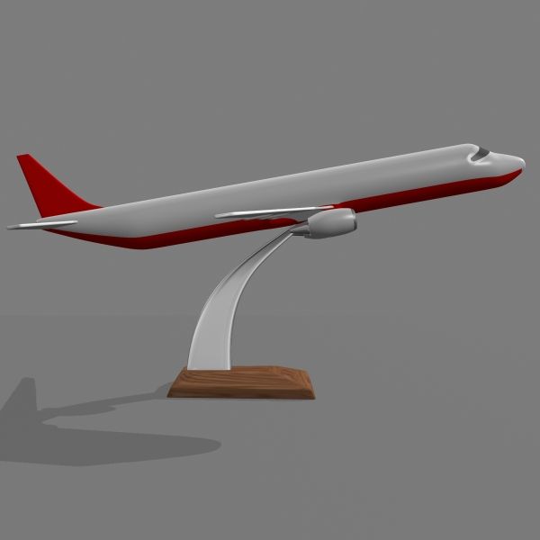 Flygplan royalty-free 3d model - Preview no. 5