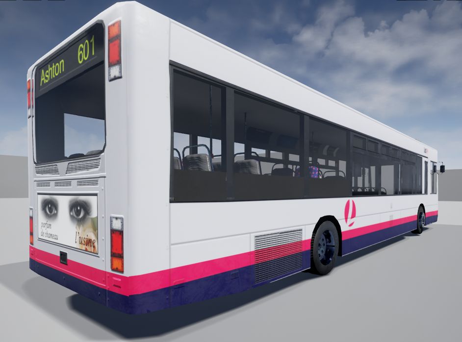 Autobus royalty-free 3d model - Preview no. 2