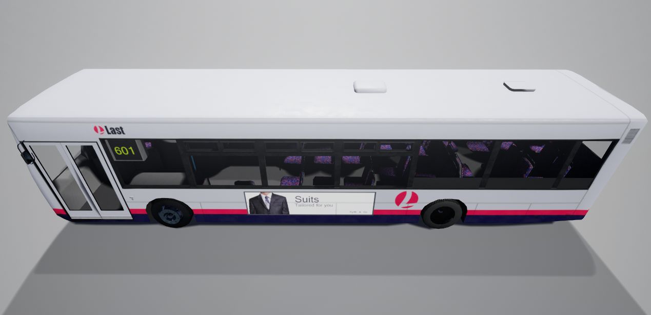 Autobus royalty-free 3d model - Preview no. 3