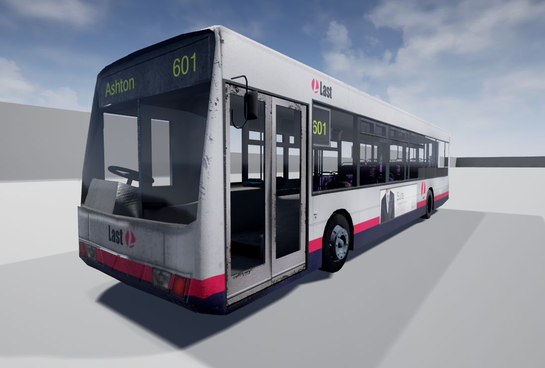 autobus używany 3d model