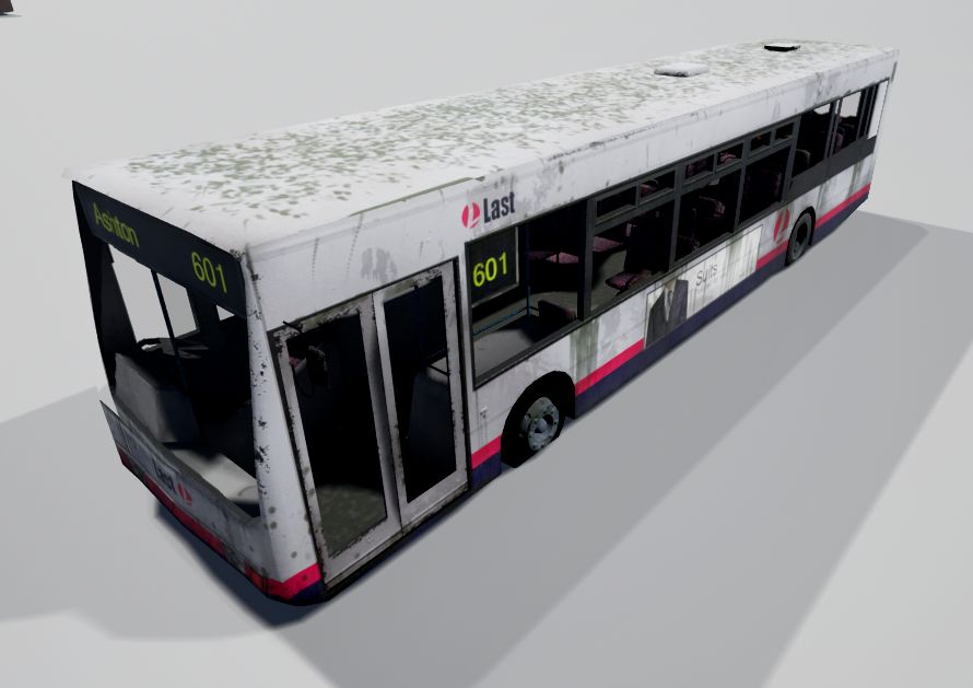 Autobus stary 3d model