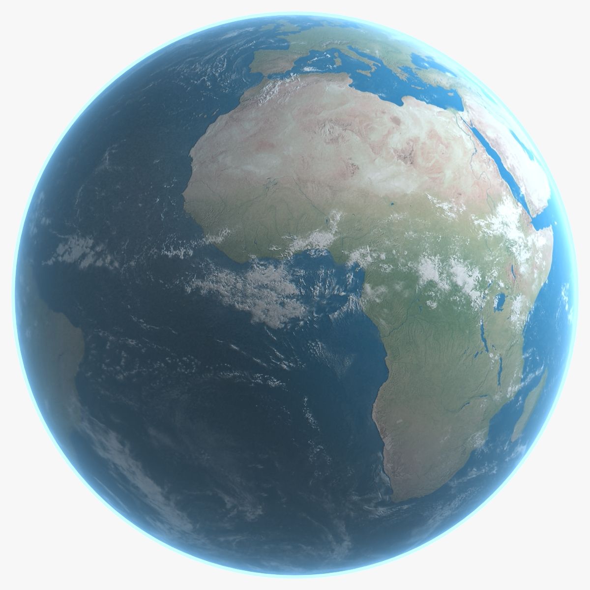 Earth 3d model