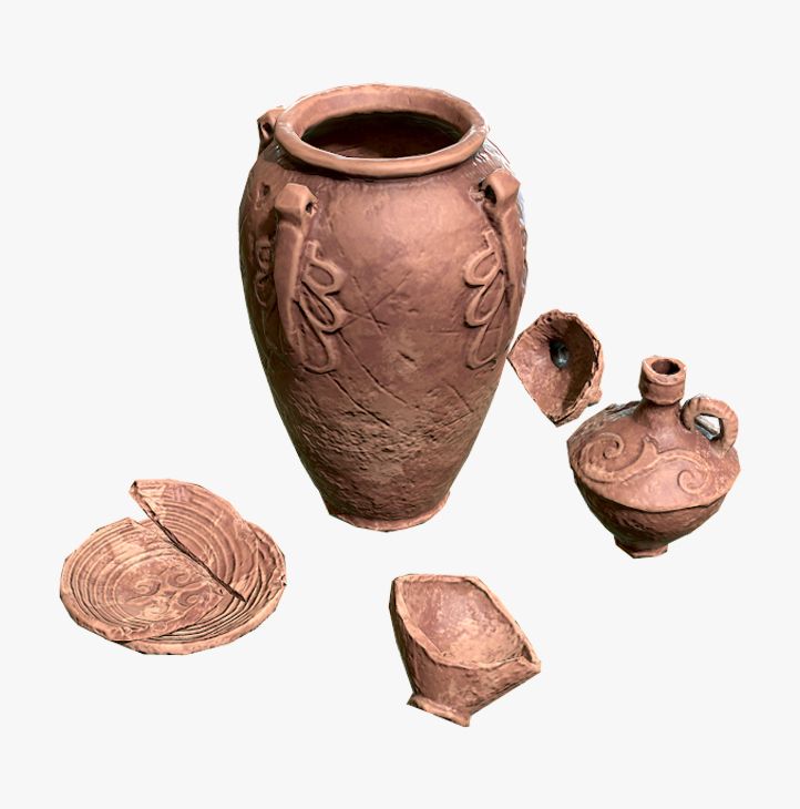 Poterie ancienne 3d model