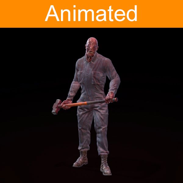 Character Mechanic 3d model