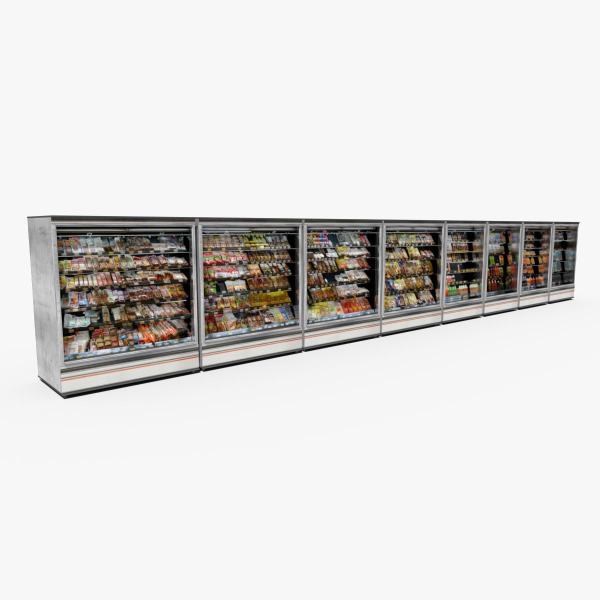 Food Display Stand 3d model