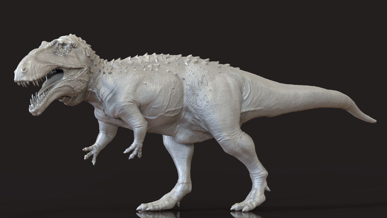 Acrosaurus-Modell (Dinosaurier) 3d model