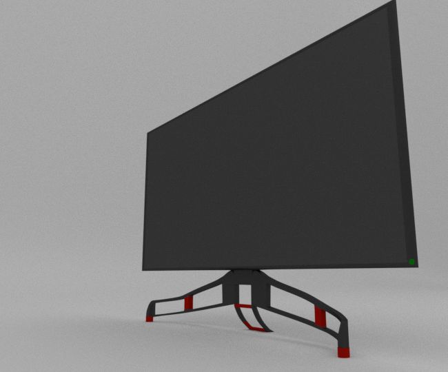 Gaming Monitor 3d model