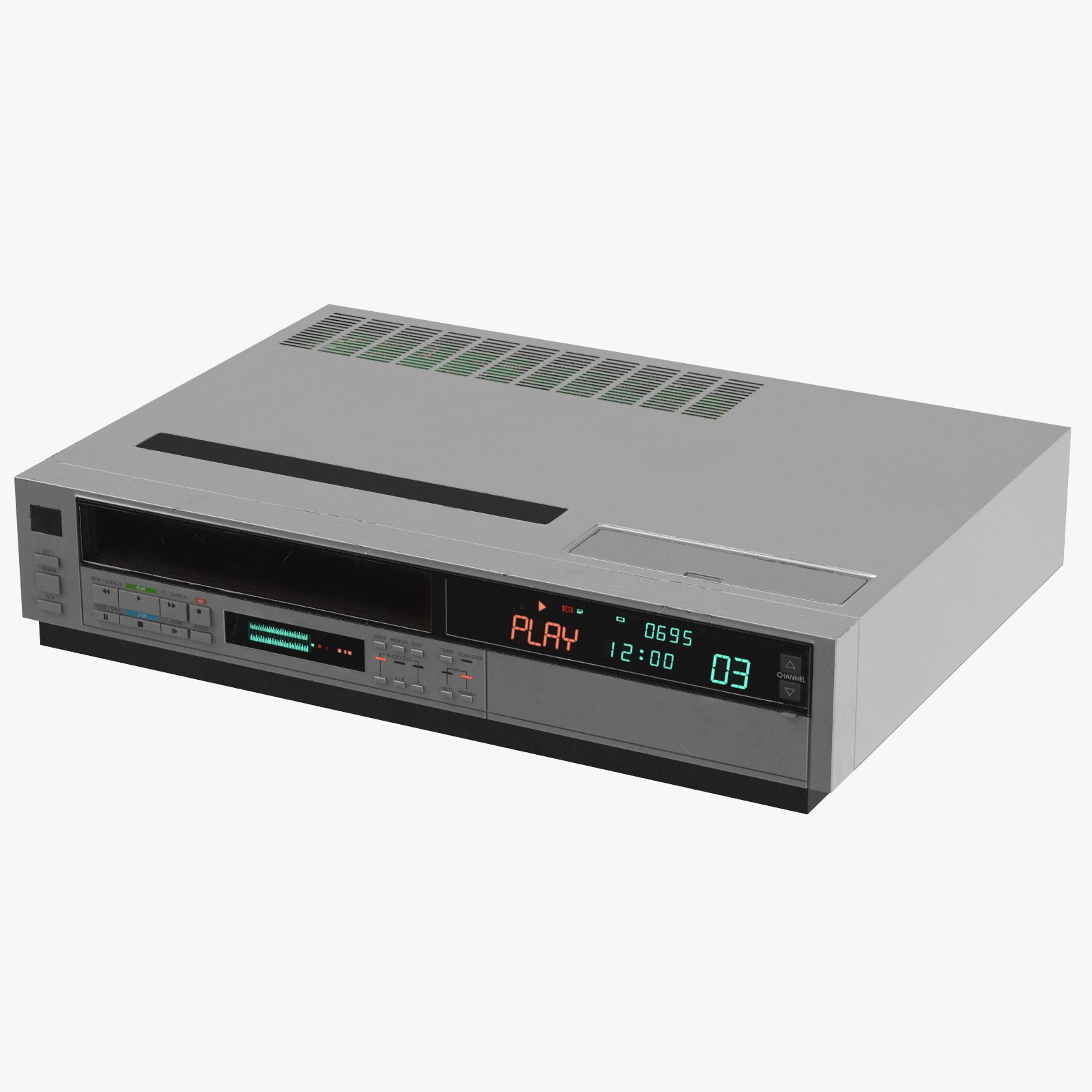 VCR-80年代 3d model