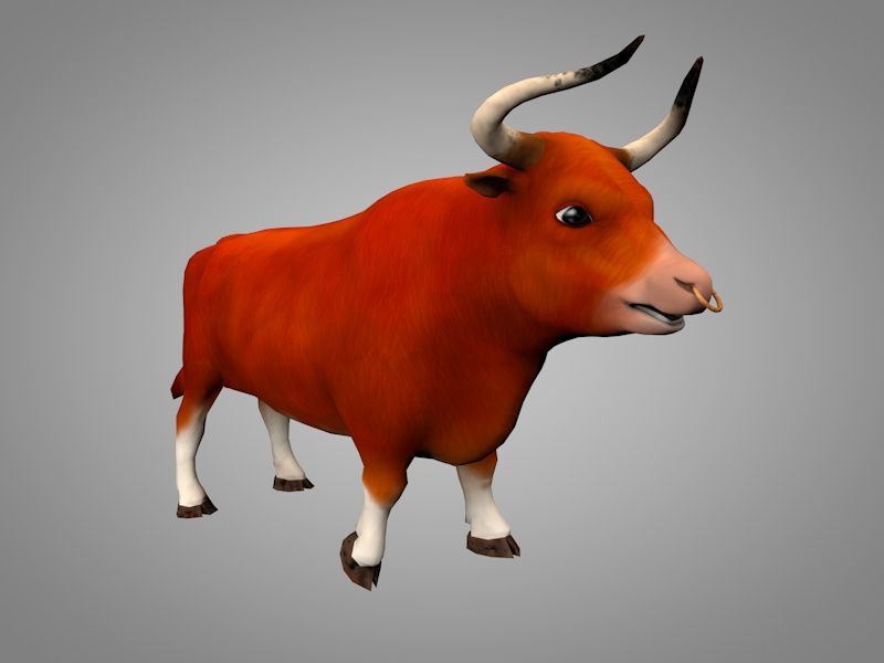 Toro o bisonte 3d model