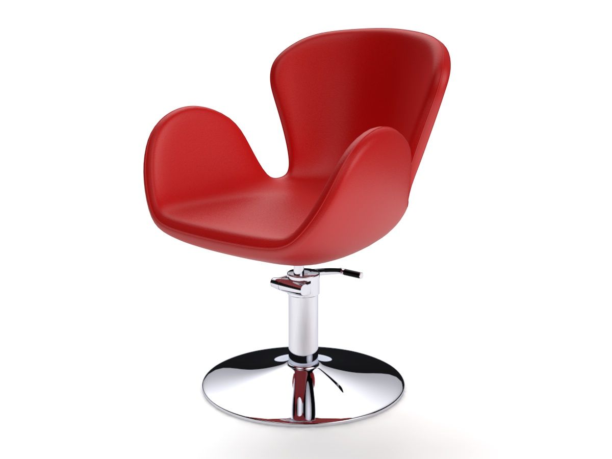 hairdressing chair 3d model