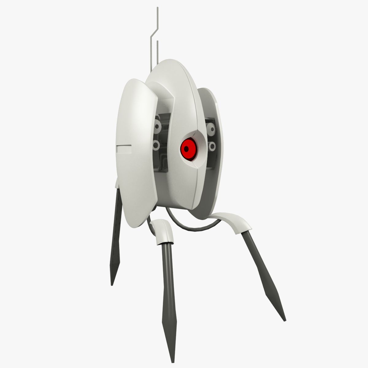 Sentry Turret From Portal 2 3d model