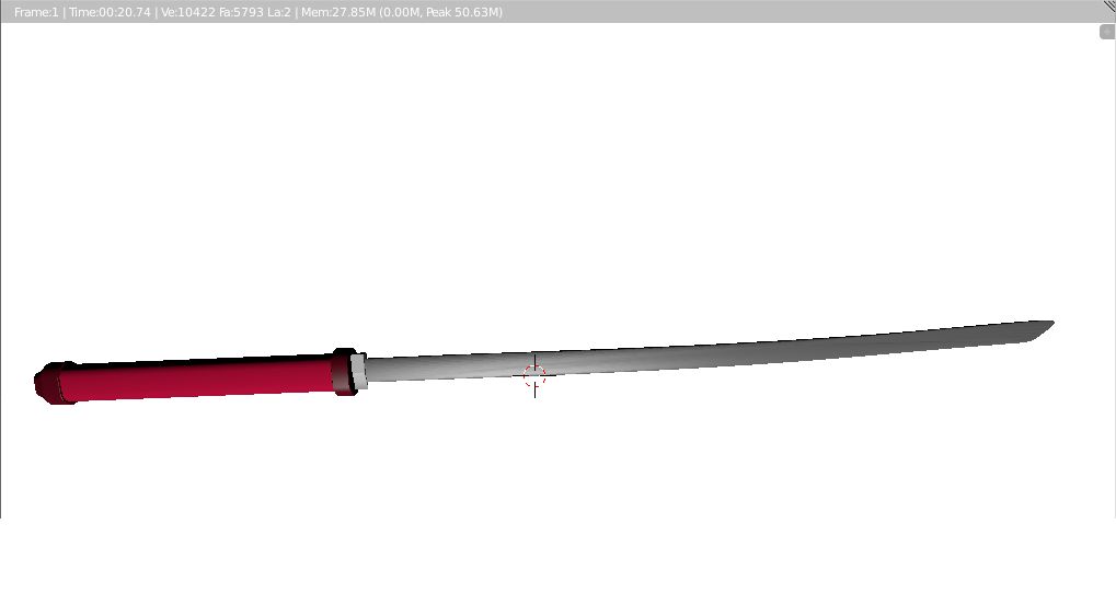 Katana 3d model