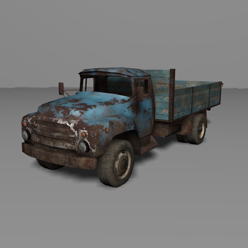 Roestig ZIL 3d model