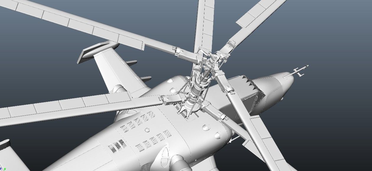 Ka-50 3d model