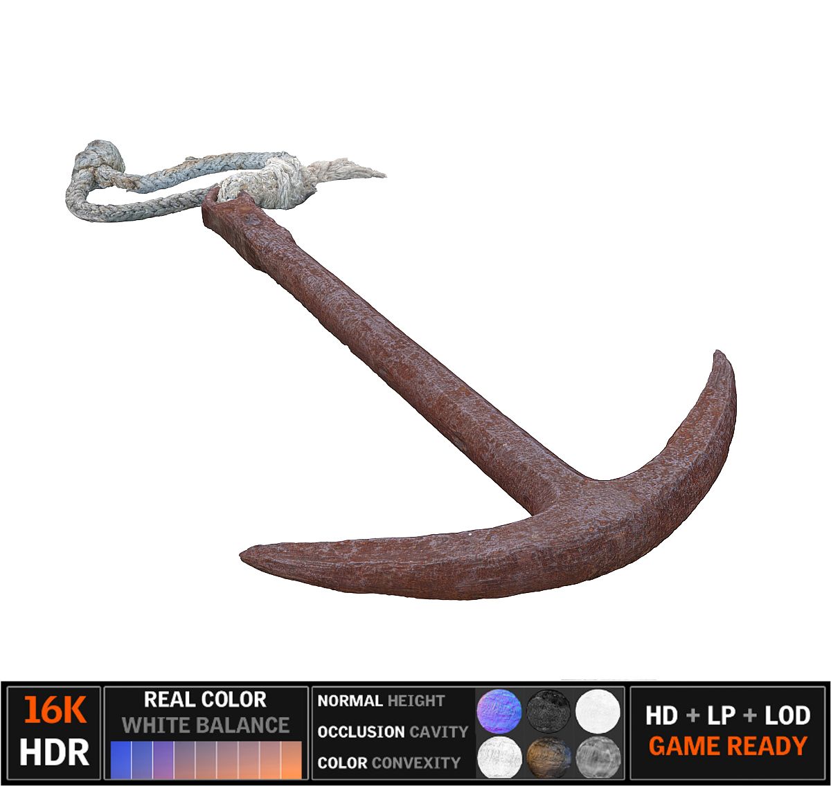 Anchor Scan HD 16K 3d model