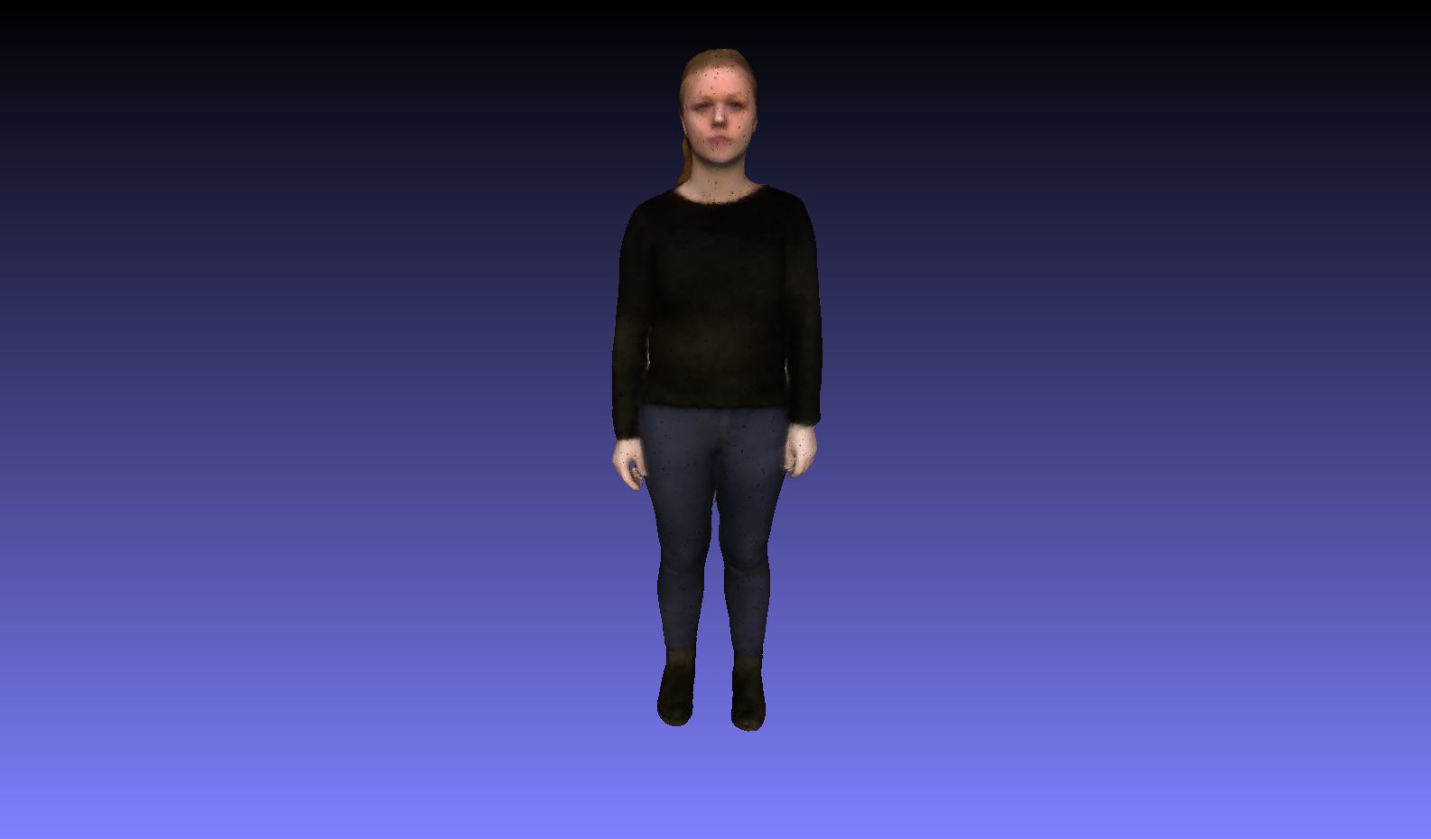 human-1466 3d model