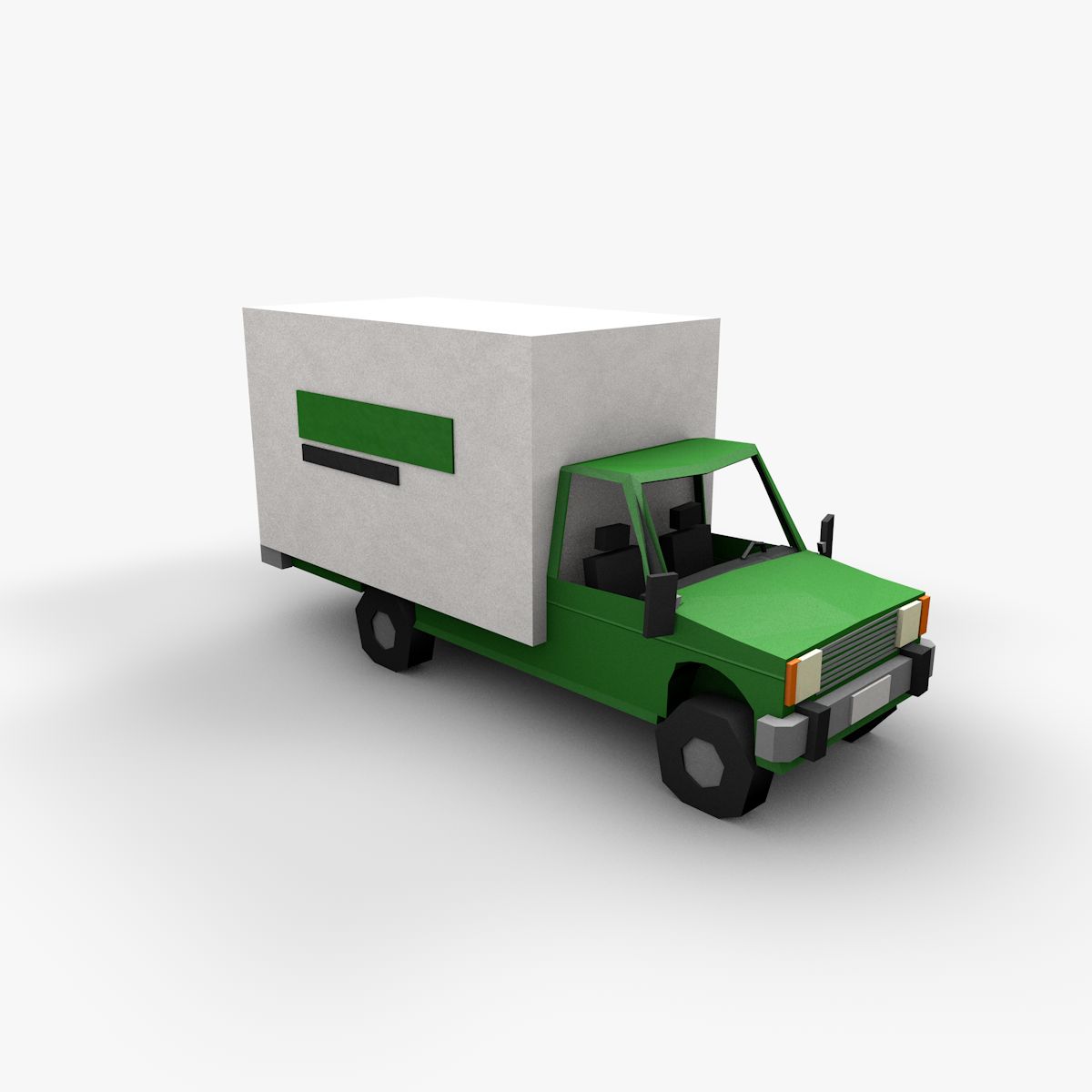 纸车 3d model