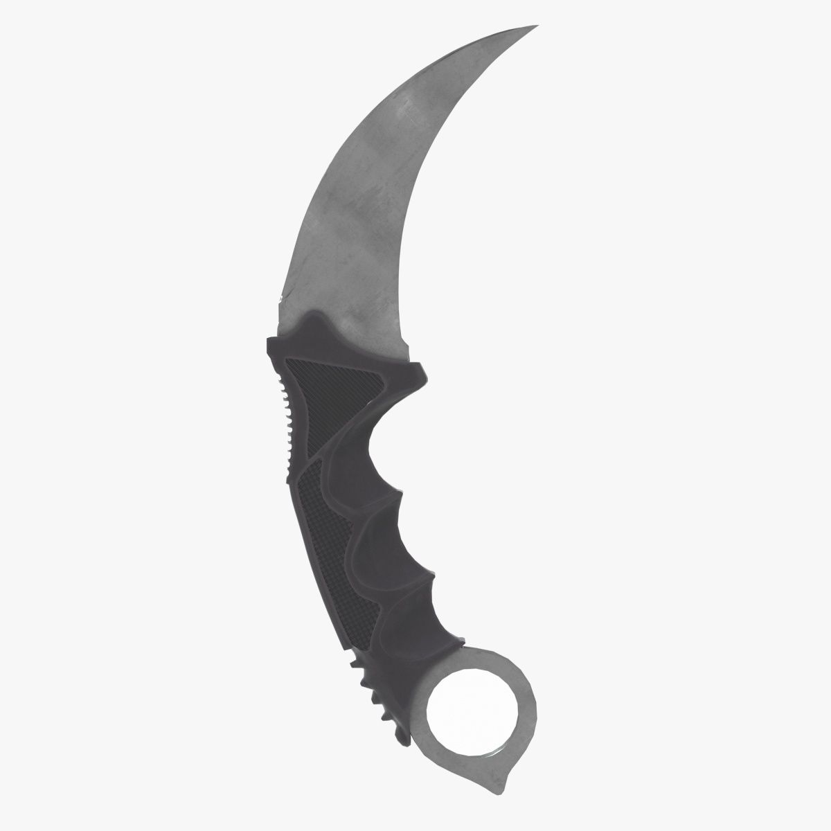 Faca militar de Karambit 3d model