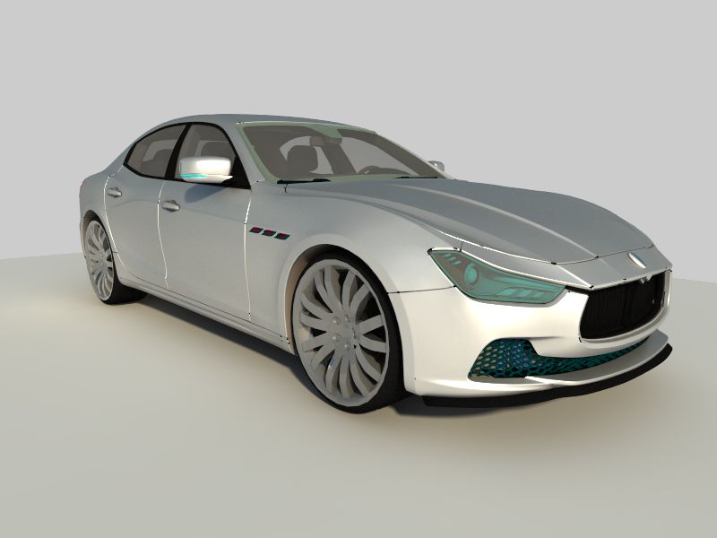 VOITURE 3d model