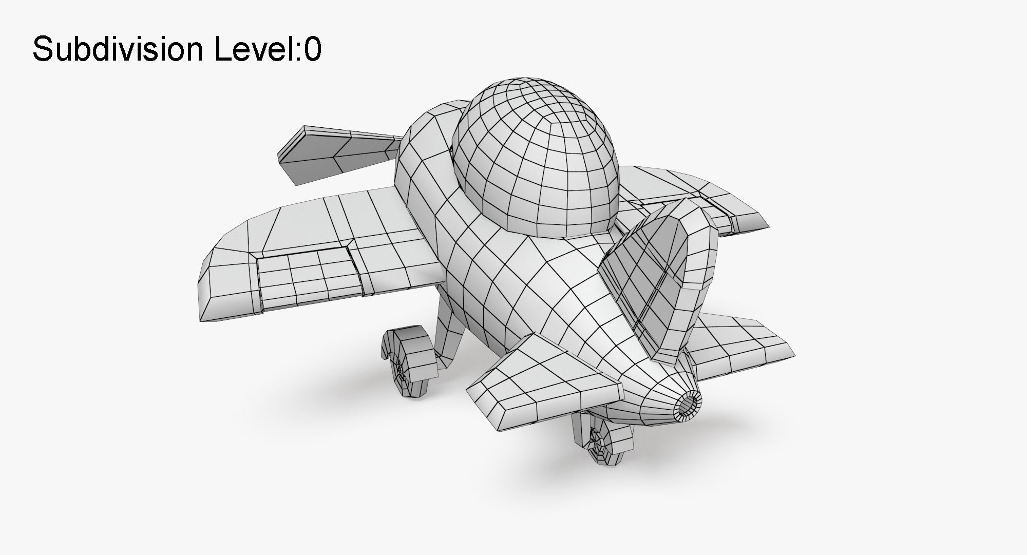 Flygplan royalty-free 3d model - Preview no. 12