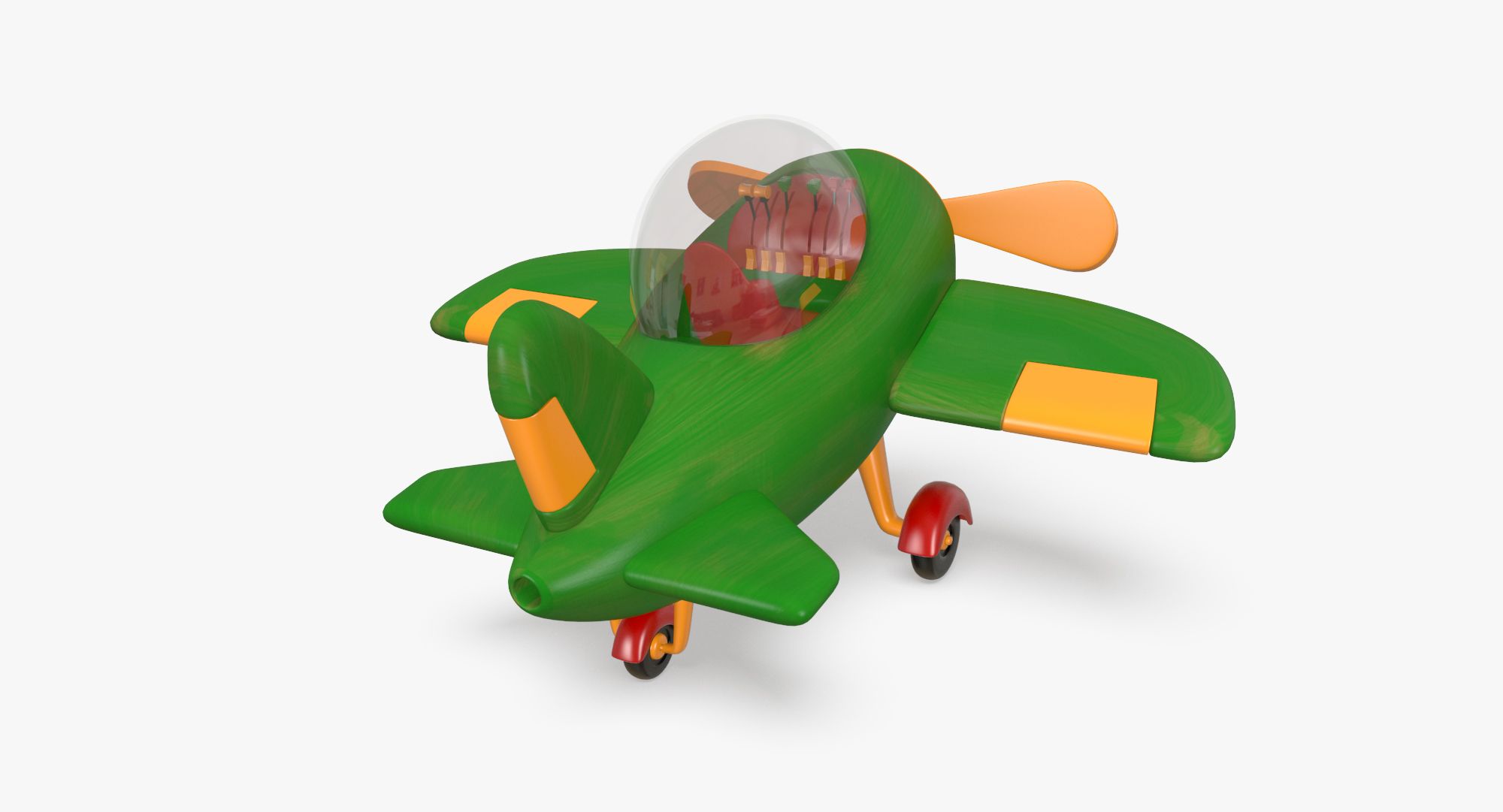 Flygplan royalty-free 3d model - Preview no. 6