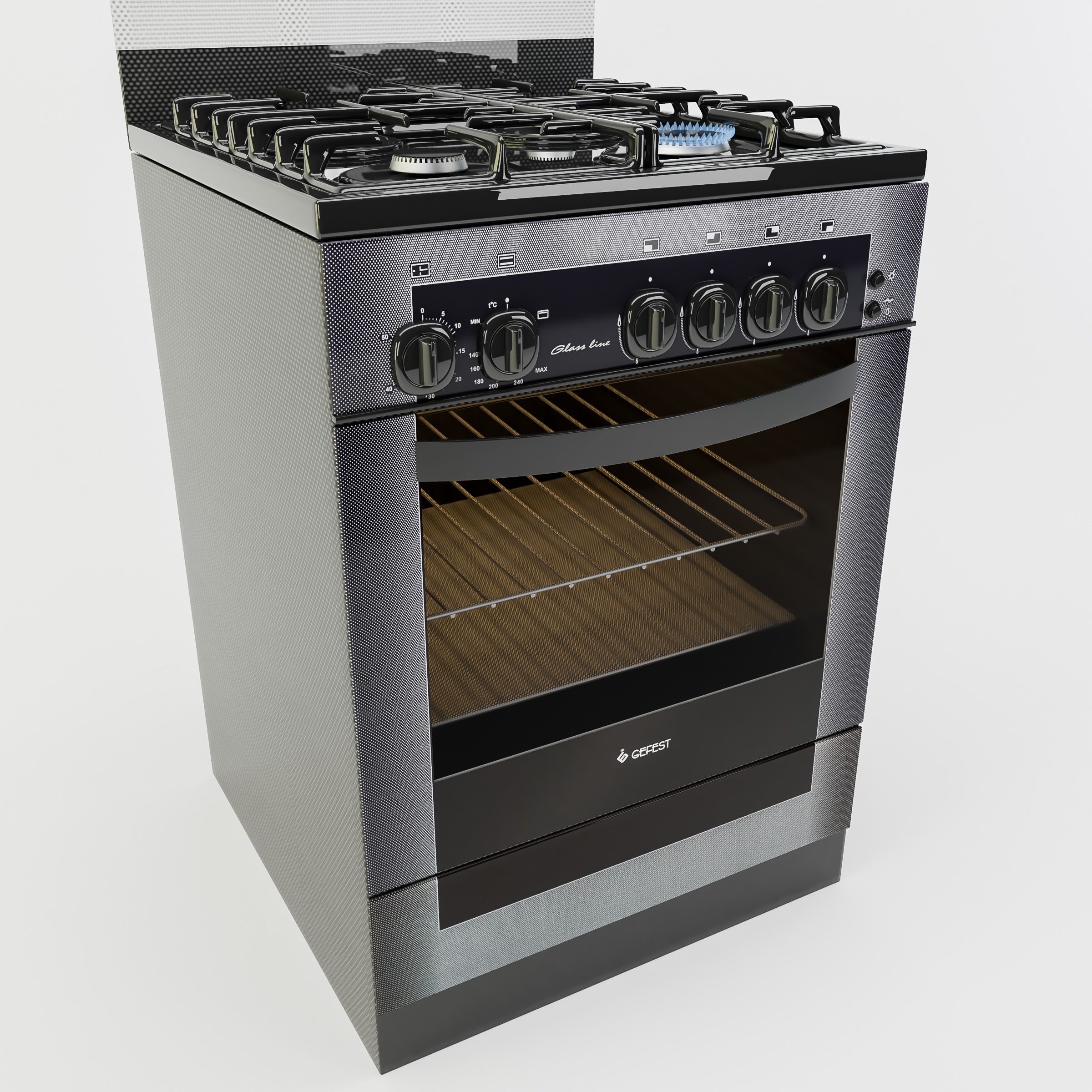 Gas Stove 3d model