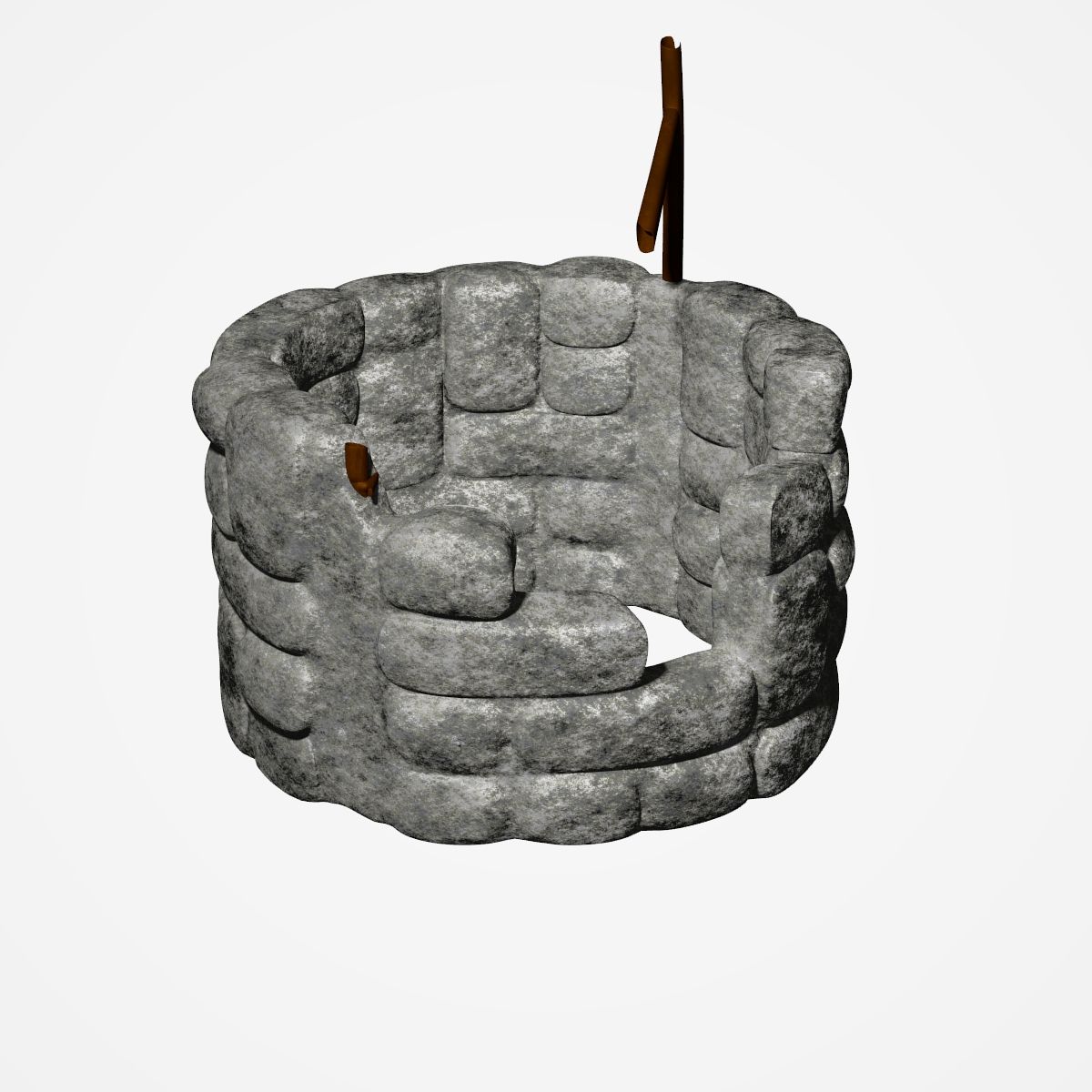 Oud goed 3d model