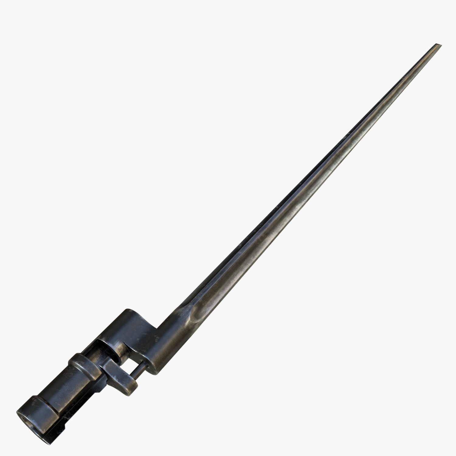 Bayonet Rifle Mosin(1) 3d model