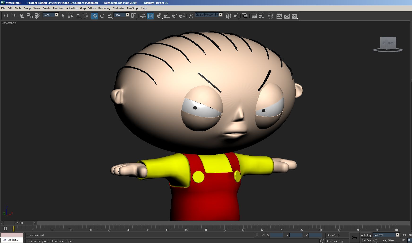 Stewie 3d model