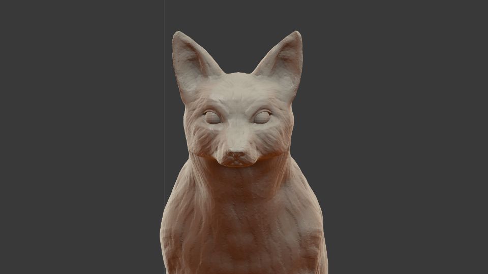 Fox 3d model