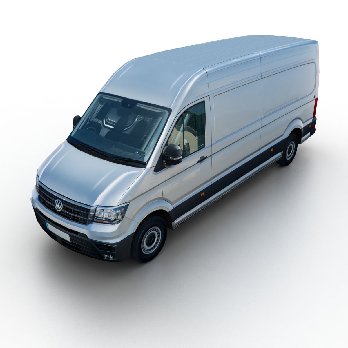 VW Crafter LWB 2017 3d model